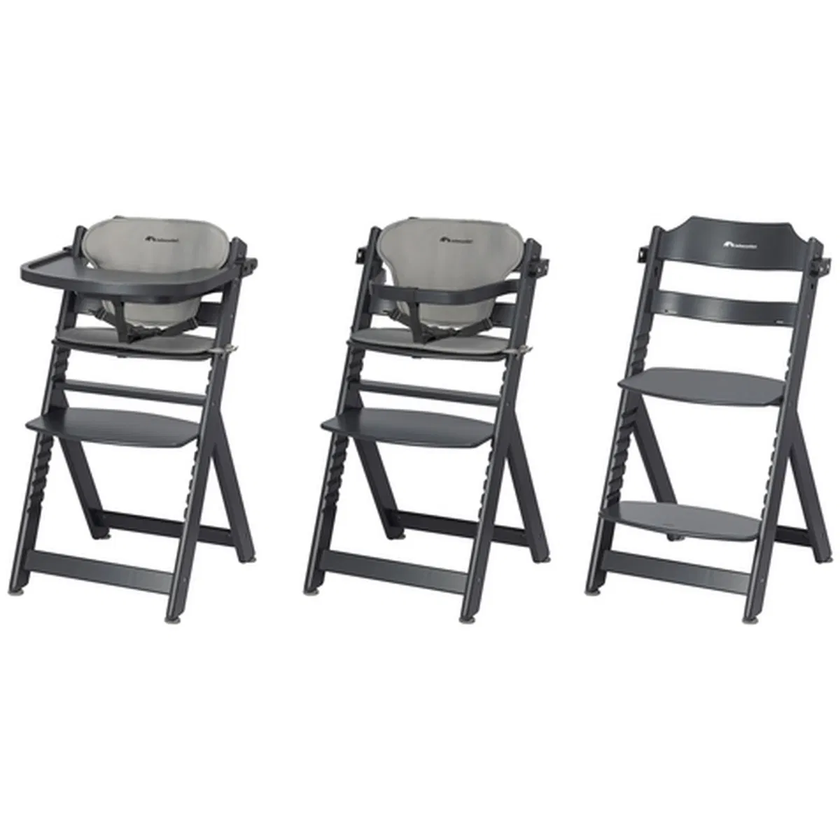 Стульчик для кормления с вкладышем BebeConfort Timba Mineral Graphite