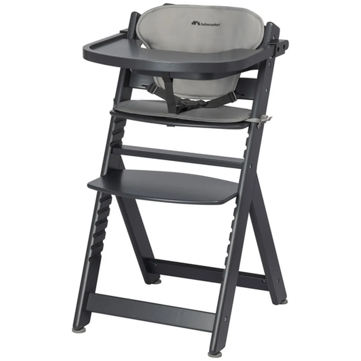 Стульчик для кормления с вкладышем BebeConfort Timba Mineral Graphite