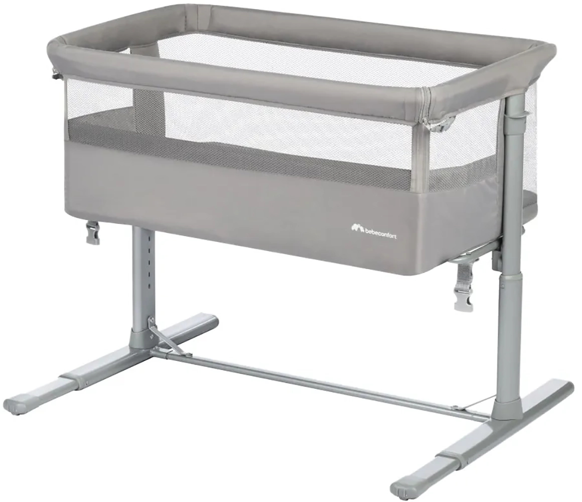 Приставне ліжечко BebeConfort Zina Mineral Gray