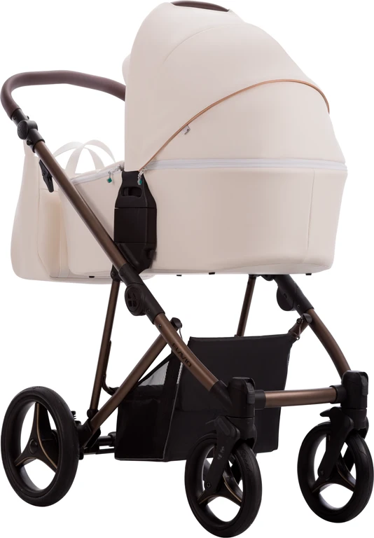 Детская коляска 2 в 1 Bebetto Flavio Choco Pro 14 (екрю)