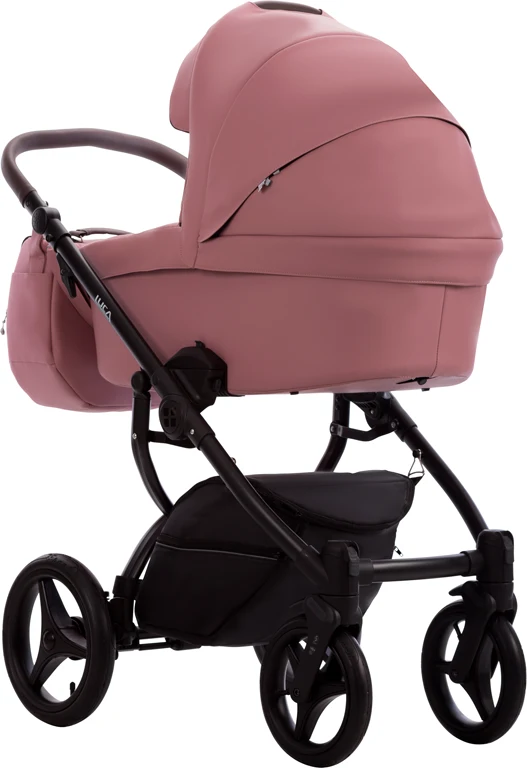 Детская коляска 2 в 1 Bebetto Luca Pro (36) темно-розовый