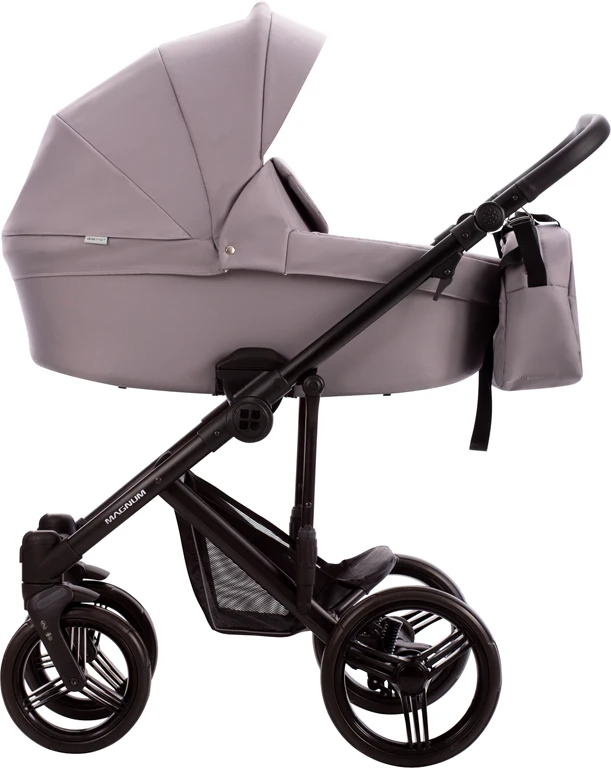Коляска 2 в 1 Bebetto Magnum Light (02) серый
