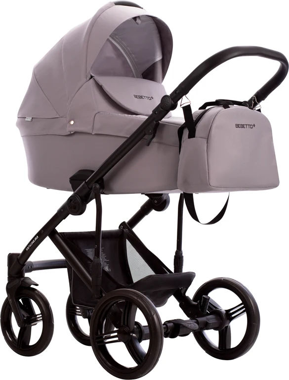Коляска 2 в 1 Bebetto Magnum Light (02) сірий