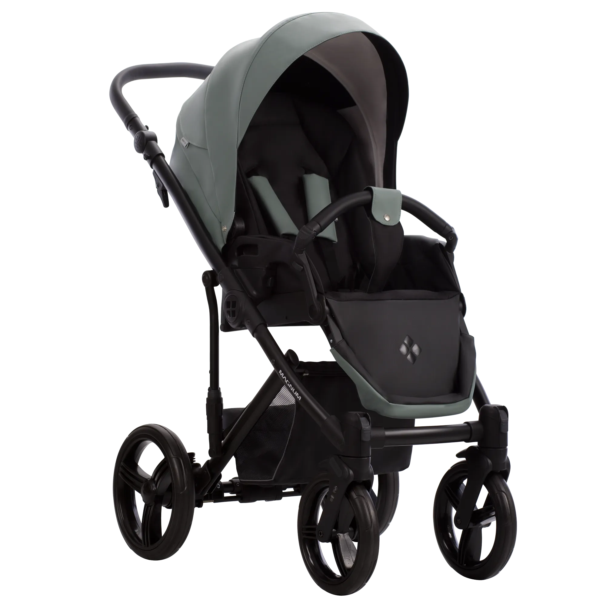 Коляска 2 в 1 Bebetto Magnum Light PRO (02) soft green EVA