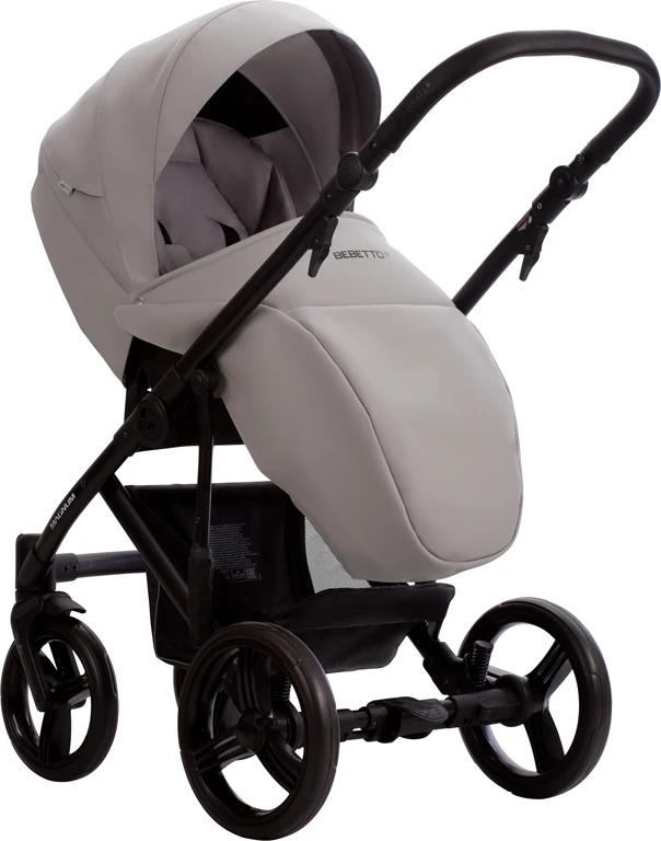 Коляска 2 в 1 Bebetto Magnum Light PRO (03) світло-сірий