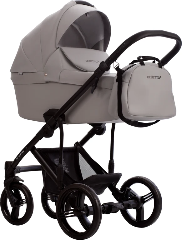 Коляска 2 в 1 Bebetto Magnum Light PRO (03) світло-сірий