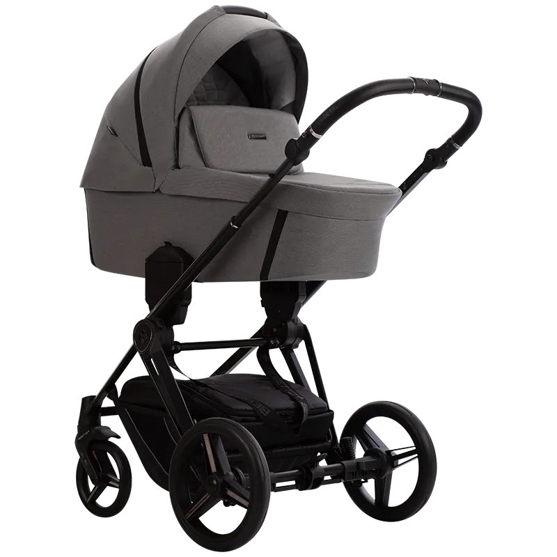 Коляска 2 в 1 Bebetto Monti 01 Dark