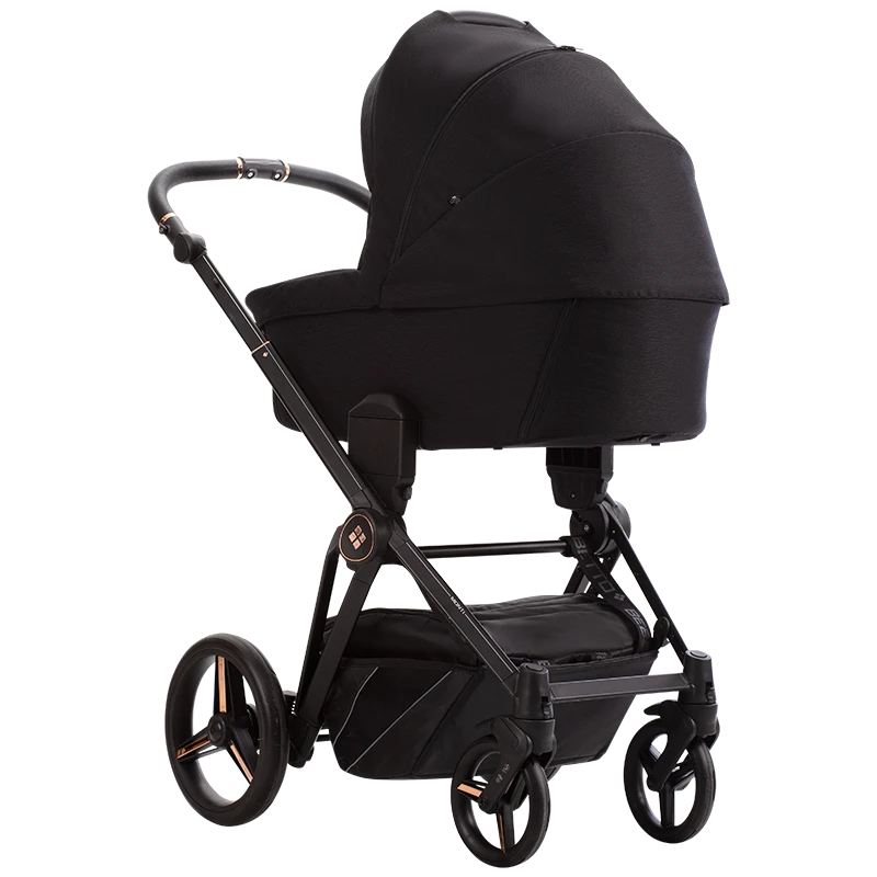Коляска 2 в 1 Bebetto Monti 02 Stella (чорний)