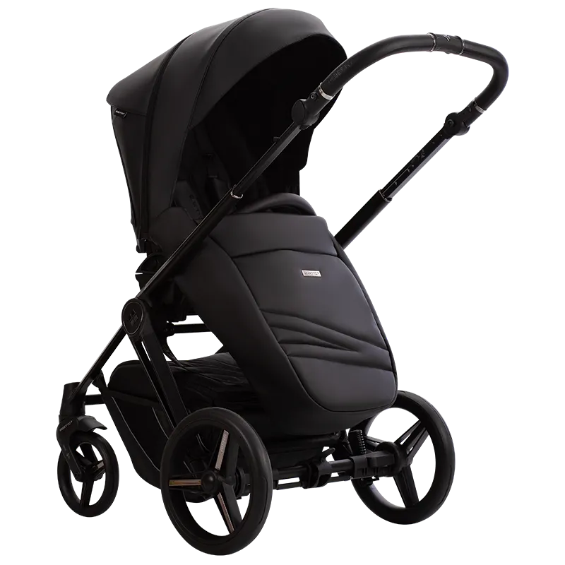 Коляска 2 в 1 Bebetto Monti PRO 01 Dark