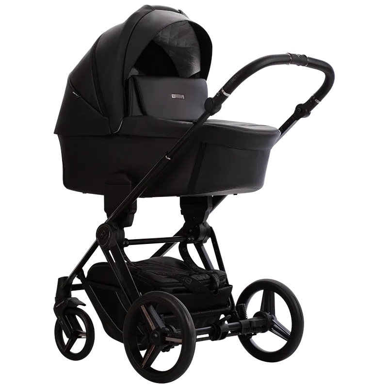 Коляска 2 в 1 Bebetto Monti PRO 01 Dark