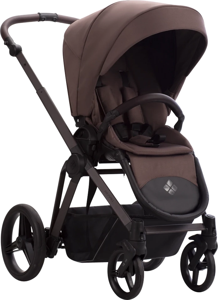 Коляска 2 в 1 Bebetto Nuvio 03 Brown (коричневий)