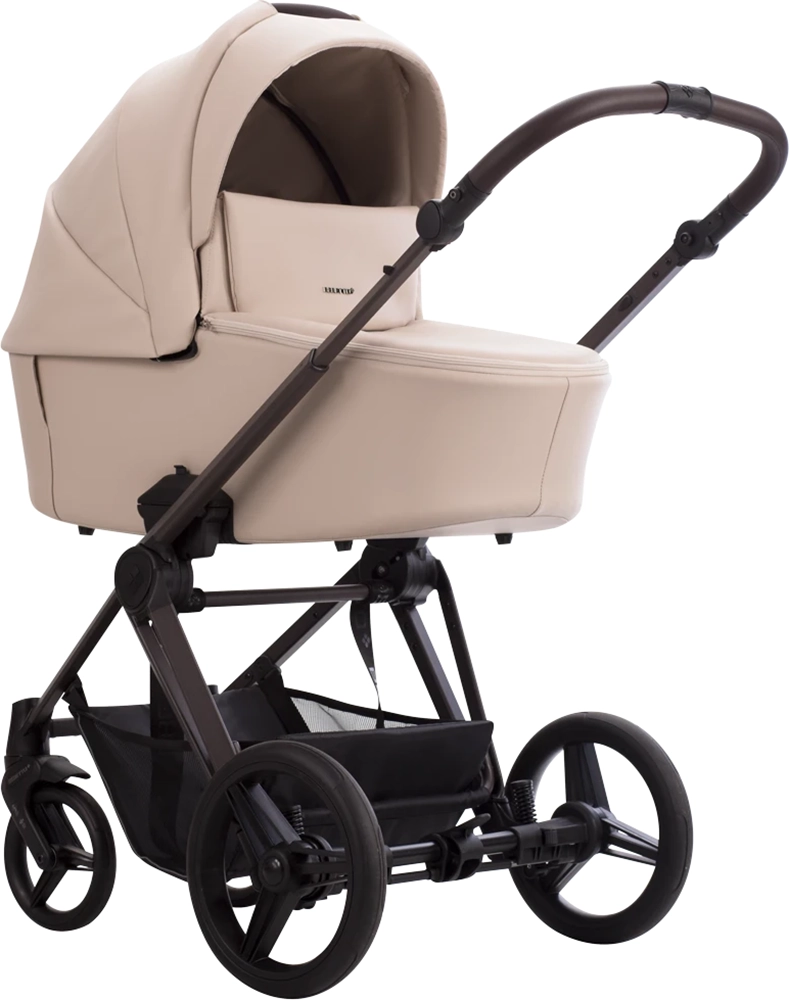 Коляска 2 в 1 Bebetto Nuvio PRO  02 Brown (капучино)