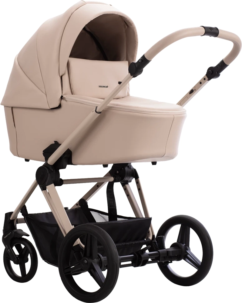 Коляска 2 в 1 Bebetto Nuvio PRO 02 Cream (капучино)