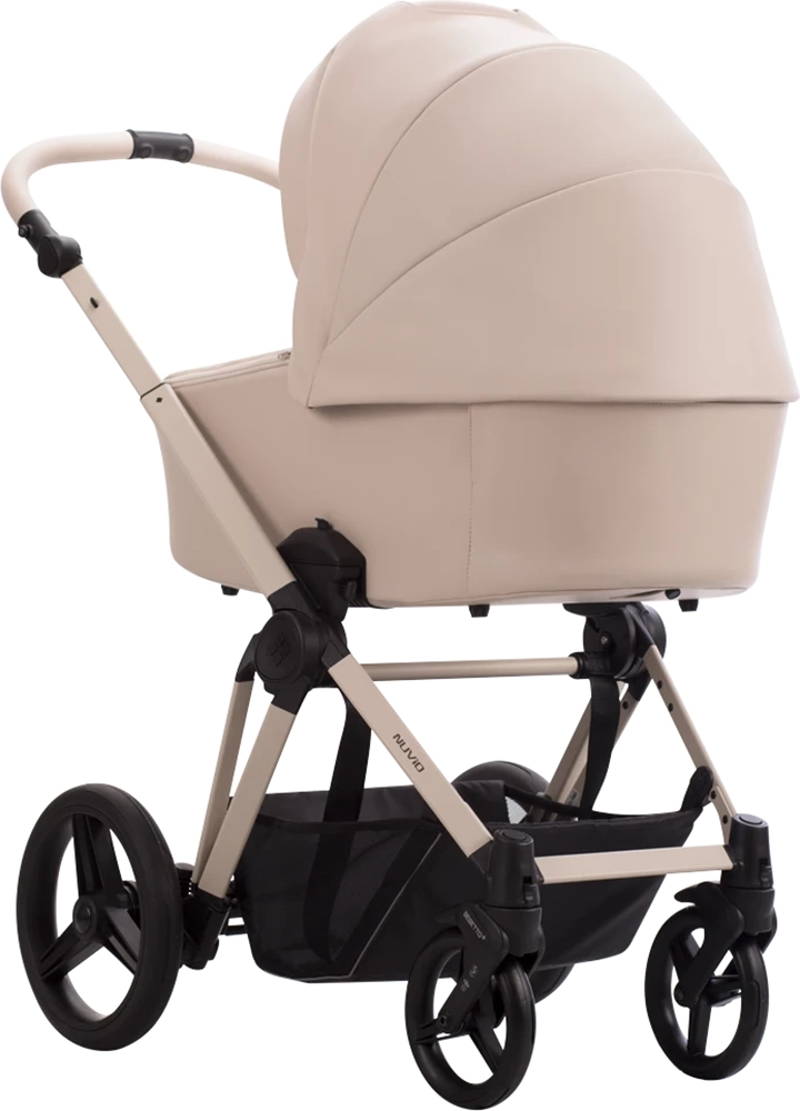 Коляска 2 в 1 Bebetto Nuvio PRO 02 Cream (капучино)