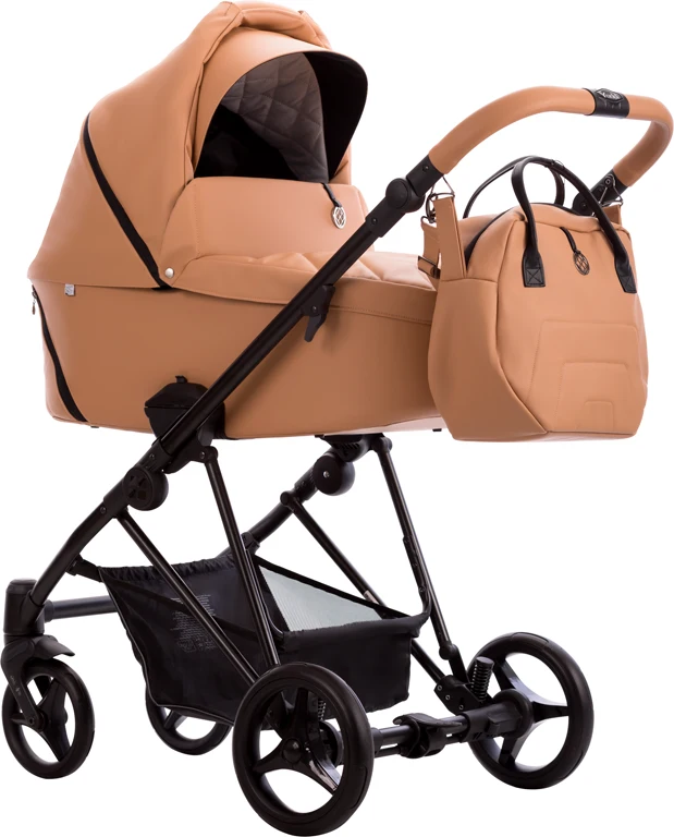 Детская коляска 2 в 1 Bebetto Yoddi Pro 03 (рыжий)