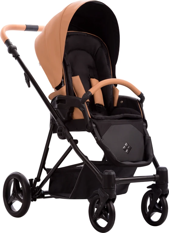 Детская коляска 2 в 1 Bebetto Yoddi Pro 03 (рыжий)