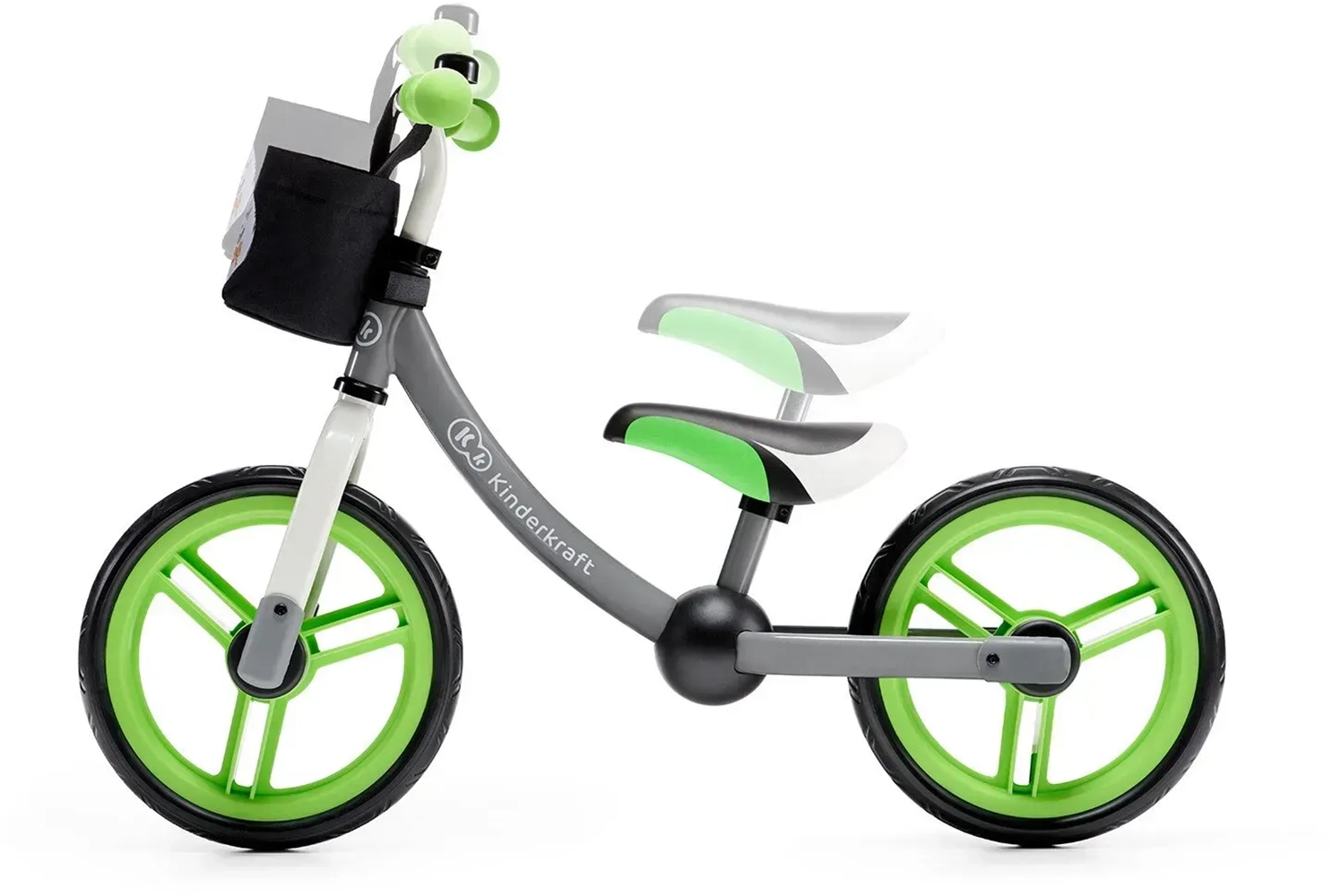 Беговел Kinderkraft 2Way Next Green/Gray