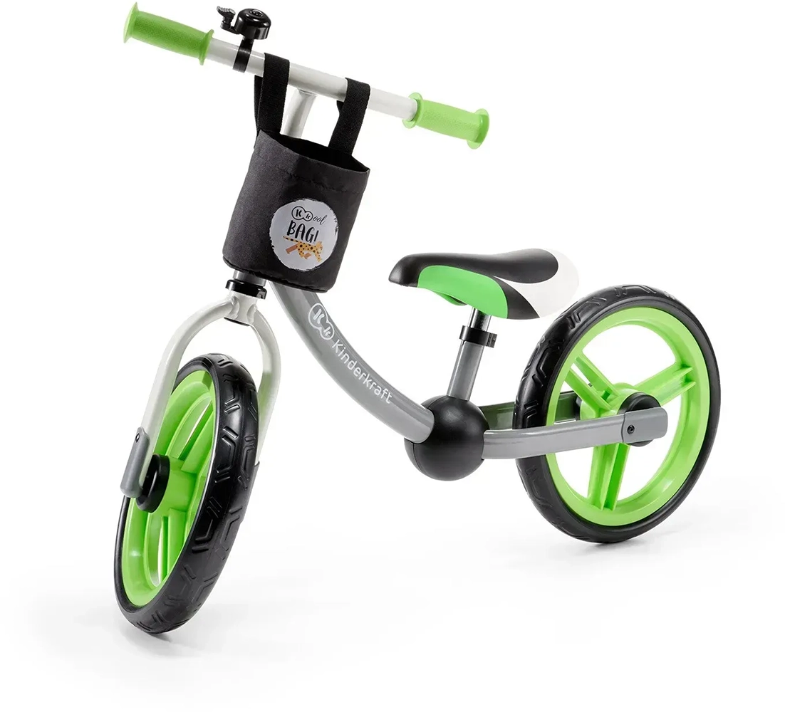 Беговел Kinderkraft 2Way Next Green/Gray