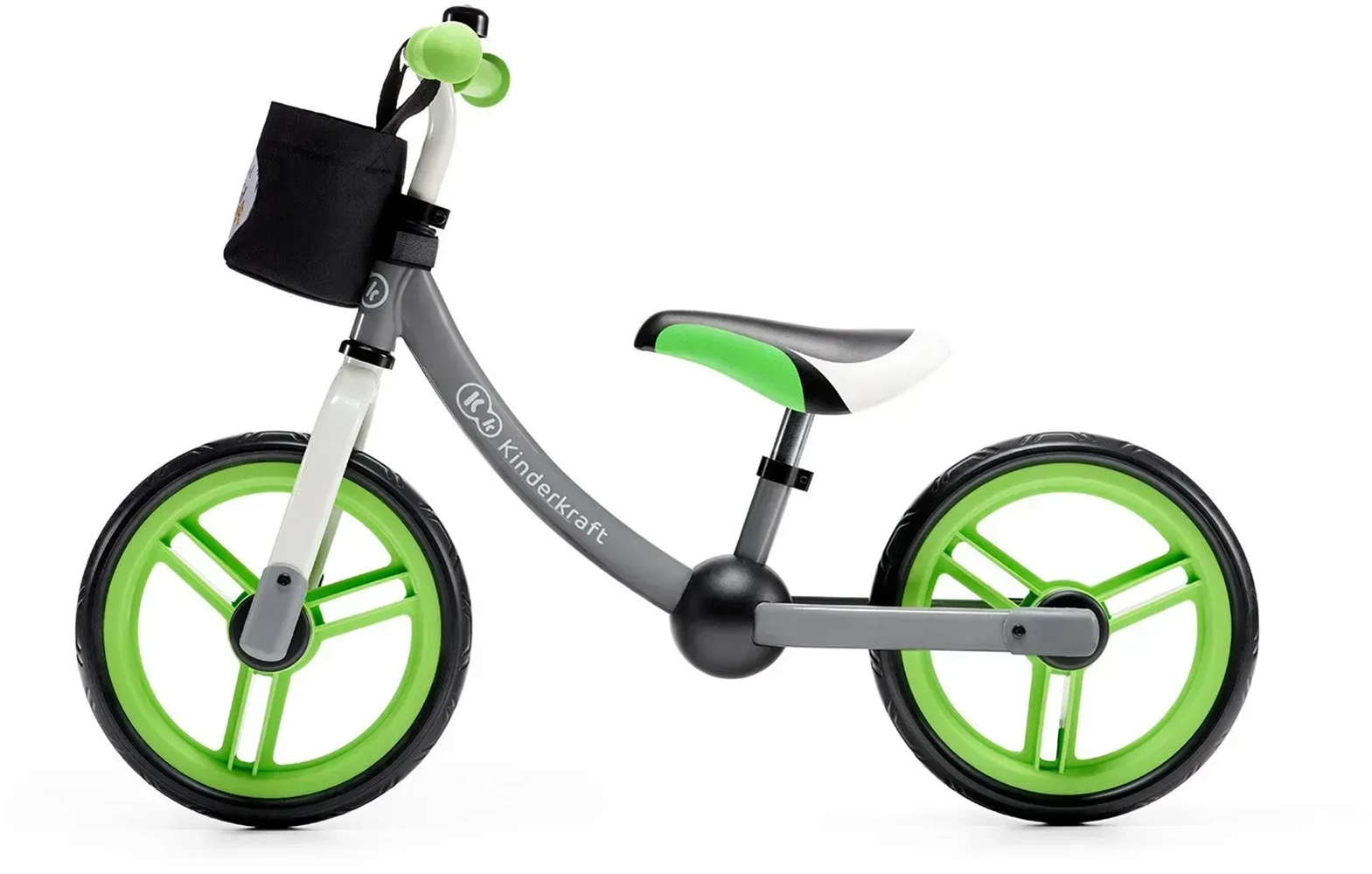 Беговел Kinderkraft 2Way Next Green/Gray