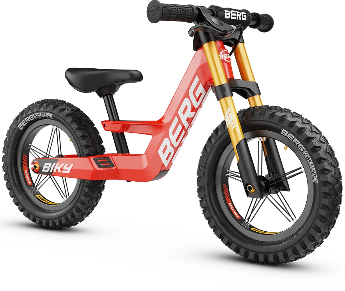 Беговел BERG Biky Cross Red Handbrake