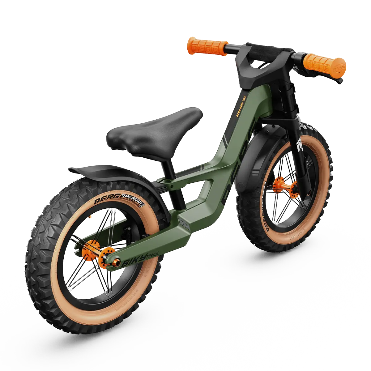 Біговел Berg Biky Trail Green Handbrake