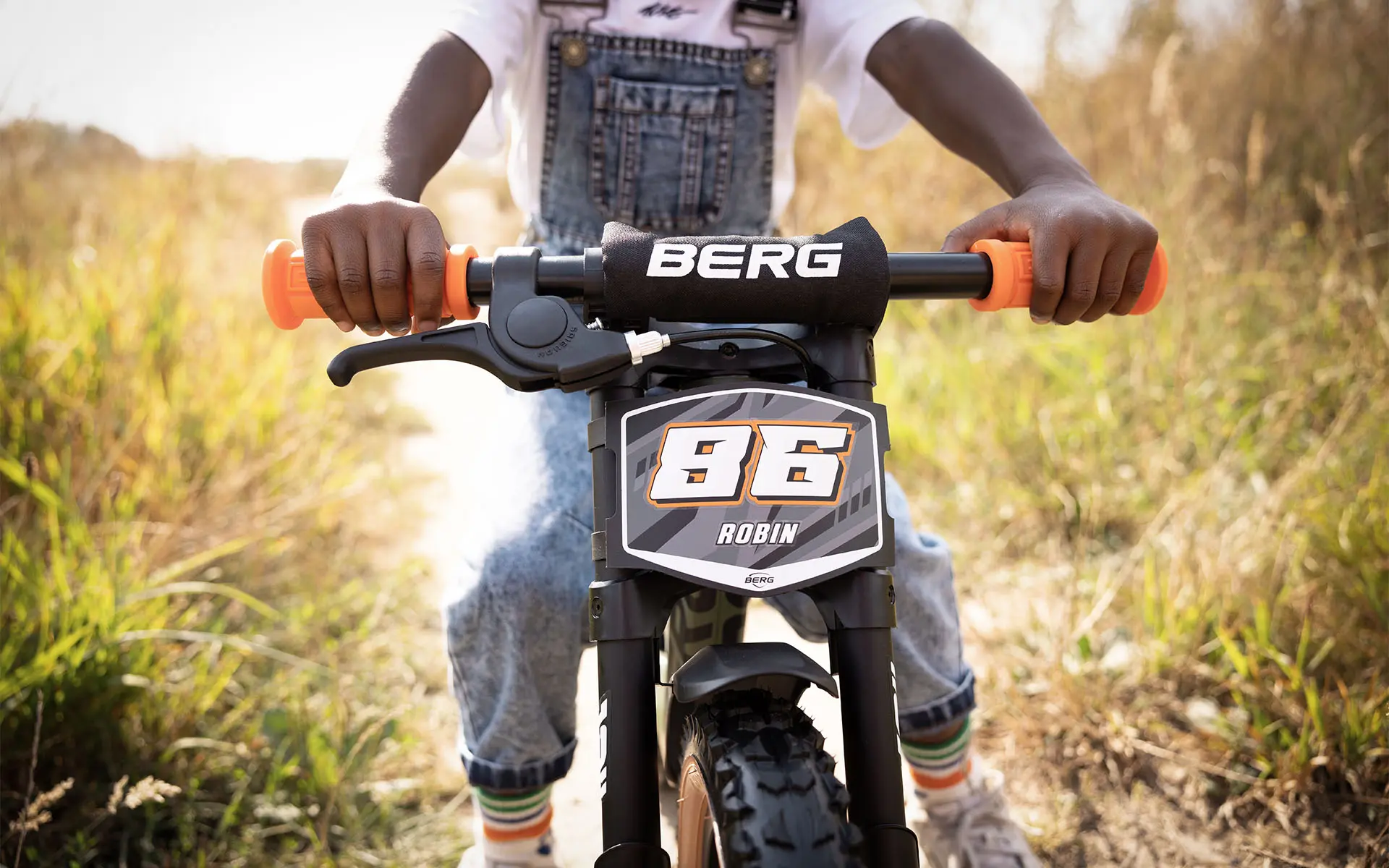 Біговел Berg Biky Trail Green Handbrake