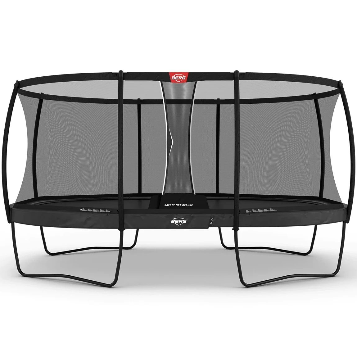 Батут BERG Grand Elite Regular 520 Grey + Safety Net Deluxe (30.99.15.90+30.45.15.30+35.72.63.02)