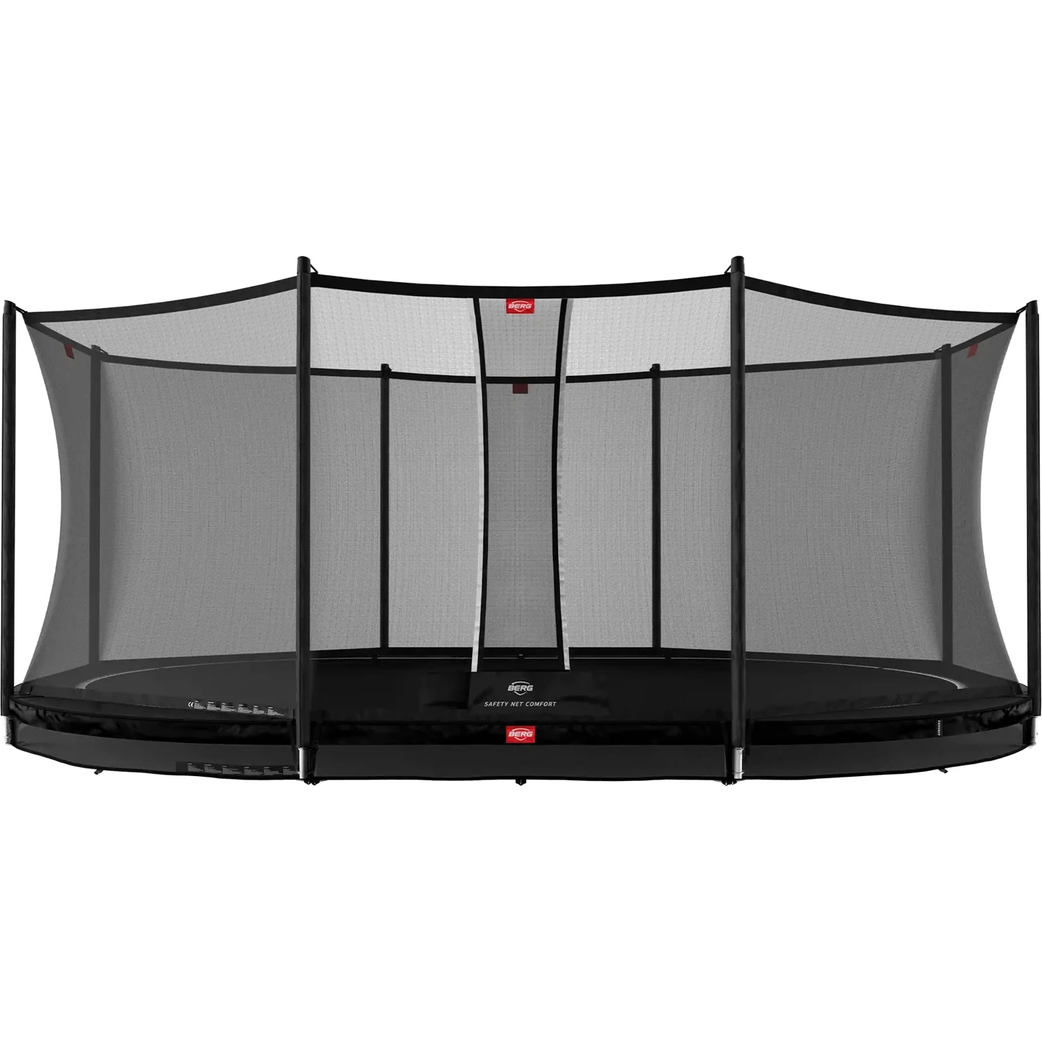 Батут BERG Grand Favorit InGround 520 Black + Safety Net Comfort