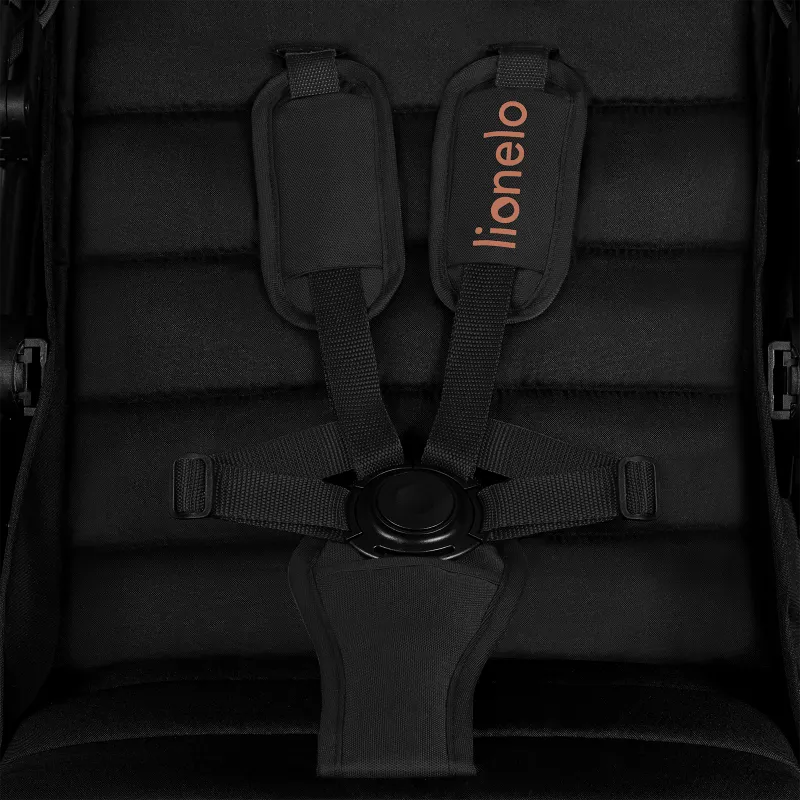 Прогулянкова коляска Lionelo MIRA BLACK ONYX