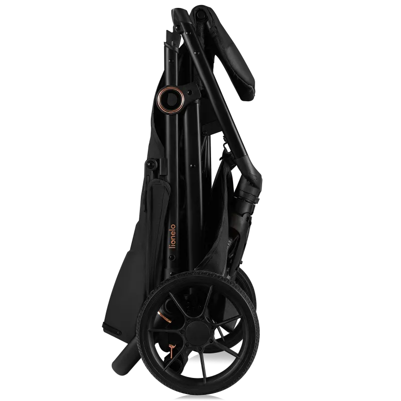 Прогулянкова коляска Lionelo MIRA BLACK ONYX