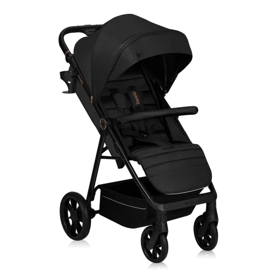 Прогулянкова коляска Lionelo MIRA BLACK ONYX