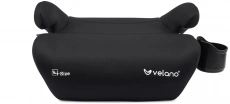 Бустер VELANO Caro 125–150 см, подстаканник, black