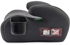Бустер VELANO Caro 125–150 см, подстаканник, grey