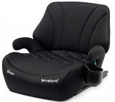 Бустер VELANO Gravo i-Size 125-150 см, ISOFIX + подстаканник, black