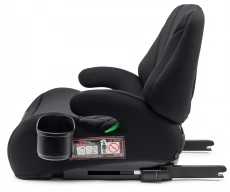 Бустер VELANO Gravo i-Size 125-150 см, ISOFIX + подстаканник, black