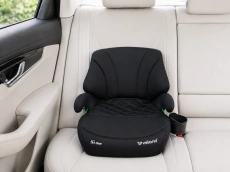 Бустер VELANO Gravo i-Size 125-150 см, ISOFIX + подстаканник, black
