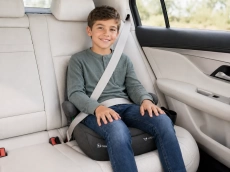 Бустер VELANO Gravo i-Size 125-150 см, ISOFIX + подстаканник, grey