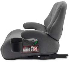 Бустер VELANO Gravo i-Size 125-150 см, ISOFIX + подстаканник, grey