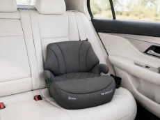 Бустер VELANO Gravo i-Size 125-150 см, ISOFIX + подстаканник, grey