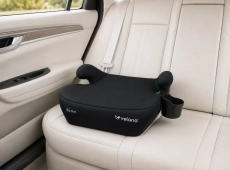 Бустер VELANO Primo i-Size 125-150 см, ISOFIX + подстаканник, black