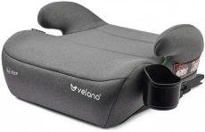 Бустер VELANO Primo i-Size 125-150 см, ISOFIX + подстаканник, grey