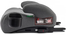 Бустер VELANO Primo i-Size 125-150 см, ISOFIX + подстаканник, grey