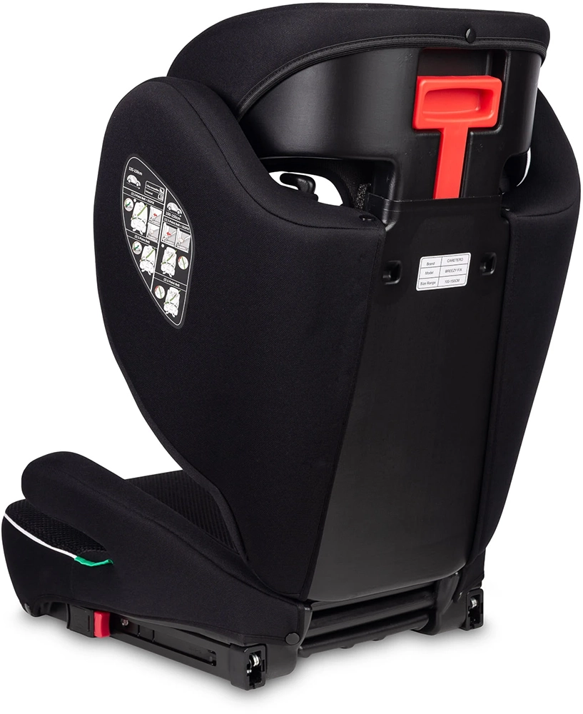 Автокресло Caretero Breezy Fix i-Size BLACK (100-150 см)