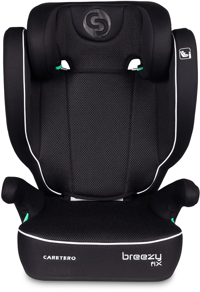Автокресло Caretero Breezy Fix i-Size BLACK (100-150 см)