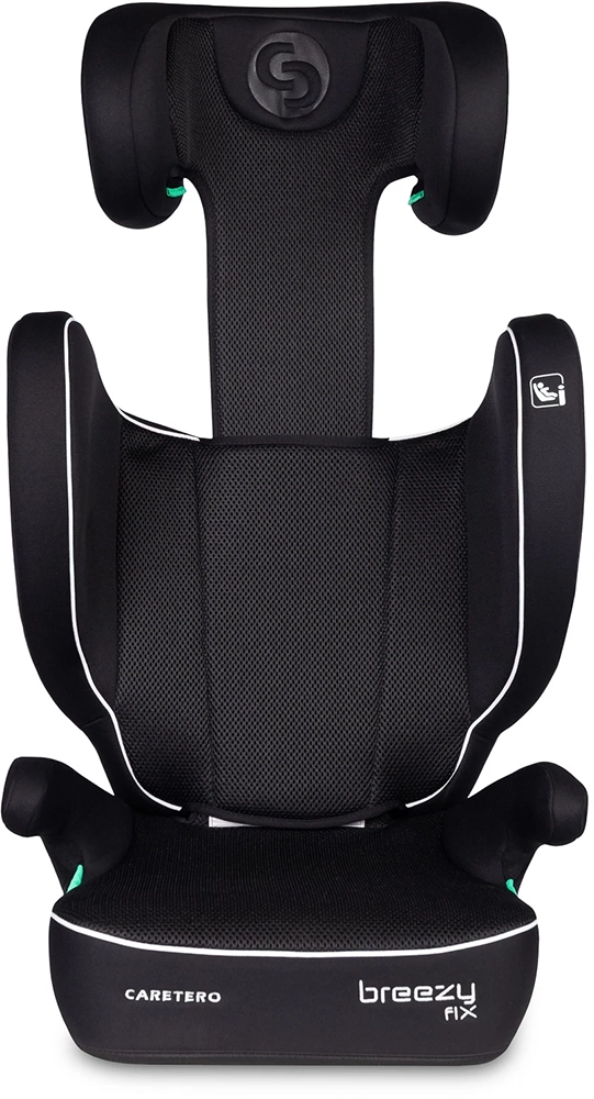 Автокресло Caretero Breezy Fix i-Size BLACK (100-150 см)