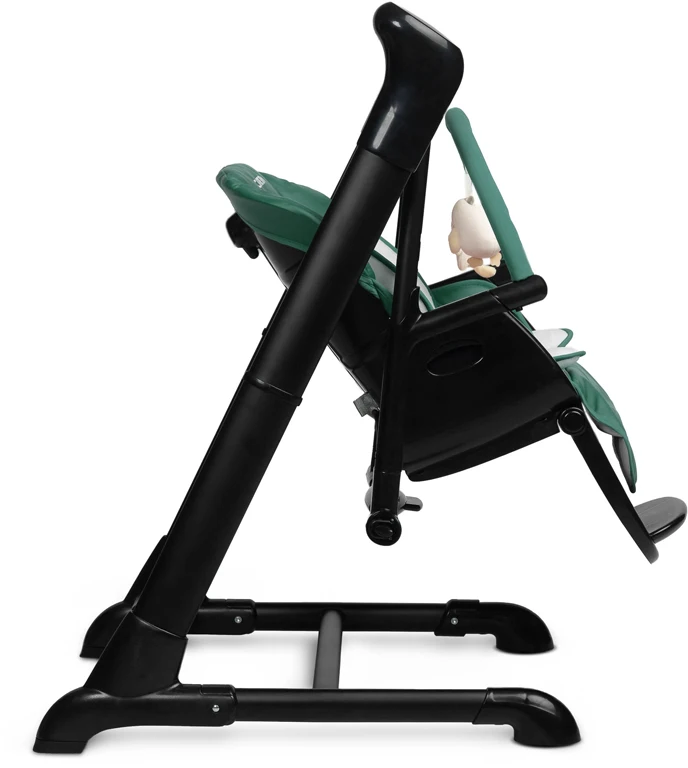Дитячий стільчик для годування Caretero Indigo Black Green