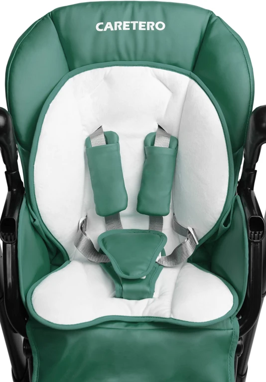 Дитячий стільчик для годування Caretero Indigo Black Green