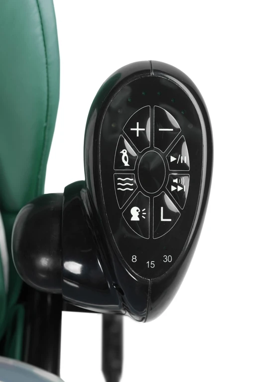 Дитячий стільчик для годування Caretero Indigo Black Green