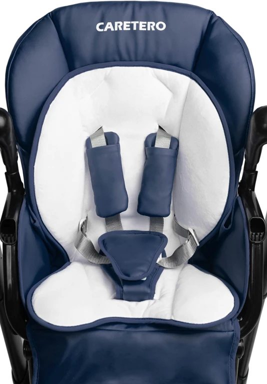 Дитячий стільчик для годування Caretero Indigo Black Navy
