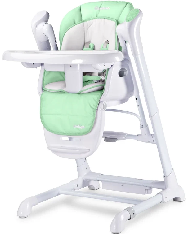 Детский стульчик для кормления Caretero Indigo Mint